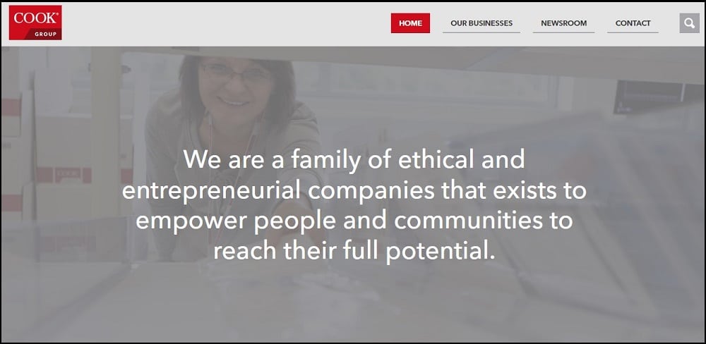 Cook Groups Homepage